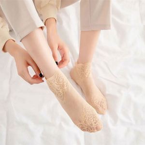 I-0034 Wholesale Spring Standard Breathable Sporty Quick Dry Short Ankle <b>Socks</b> Daily Use for <b>Women</b> Spandex/Nylon Fashionable - Product Image 3