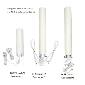 10 Dbi 5G Omni Antenne Dual Lange Afstand Wifi Antenne Krachtige Outdoor 5dbi Directionele