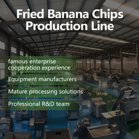 Ligne de production de chips de banane de 100 kg/h, machine à fabriquer des chips, prix de la ligne de production de chips de banane