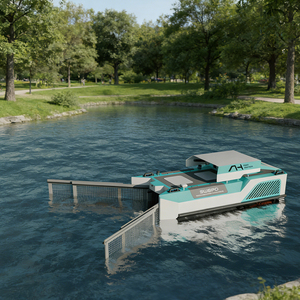 Bateau de surface sans pilote BEAVER pour un nettoyage actif et une <span class=keywords><strong>opération</strong></span> efficace dans les zones aquatiques - Product Image 3