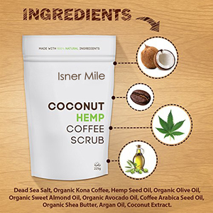 MISSY, OEM y ODM de etiqueta privada cuerpo friega de coco de <span class=keywords><strong>café</strong></span> exfoliante con sal <span class=keywords><strong>del</strong></span> <span class=keywords><strong>Mar</strong></span> Muerto - Product Image 5