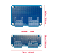 Module d'extension GPIO ProtoBoard Flipper Zero, carte perforée à souder, DIY Internet des objets