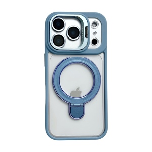 Luxury Shockproof Dual <b>Stand</b> Case Phone 17 Pro Max Heavy Duty Armor Protector Drop Protection <b>PC</b>+TPU Material - Product Image 1