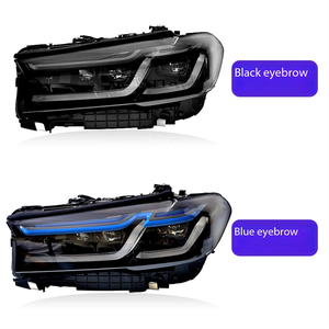 Faros Delanteros CCTC Estilo M5 con Aspecto Láser G30 F90 LCI para BMW Serie 5 2018-2023 Pre-LCI LCI LED 525i 530i <span class=keywords><strong>540i</strong></span> - Product Image 2