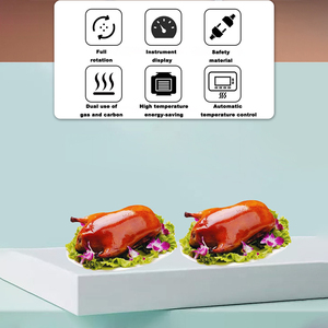 เครื่องอบไก่แก๊สอัตโนมัติแบบหมุน  เครื่องย่างไก่แบบหมุน  เครื่องอบไก่งวงและเป็ดแบบหมุน - Product Image 6