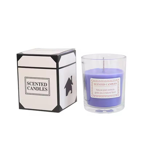 Logotipo personalizado de lujo 8oz/10oz/14oz Frascos de velas de vidrio vacíos con tapas-Contenedores de decoración para el hogar para hacer velas al por mayor - Product Image 5