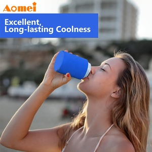 Aomei Tùy Chỉnh 12 Oz Trống Thăng Hoa 3 4 Trong 1 3Mm Bọt Uống Bia Chai Koozies Lon Làm Mát Tay Áo Cứng Nhì Chủ - Product Image 4