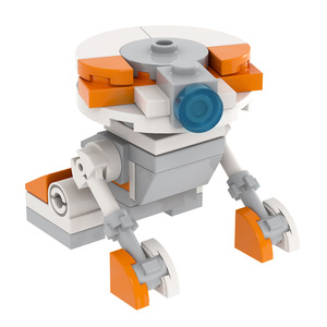 Ngôi Sao Mới Moc2099 T3-M4 Mini <span class=keywords><strong>Robot</strong></span> Xây Dựng Khối Cổ Điển Trẻ Em Mô Hình Gạch Quy Mô 1:36 Xây Dựng & Đồ Chơi Điện Tử - Product Image 1