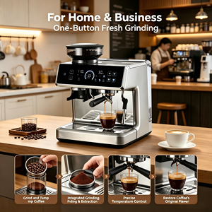 CHOKOIVE Professional <strong>Coffee</strong> <strong>Machine</strong> 20 Bar Espresso <strong>Machine</strong> <strong>with</strong> <strong>Milk</strong> <strong>Frother</strong> Independent Espresso <strong>Coffee</strong> Maker for <strong>Nespresso</strong> - Product Image 5