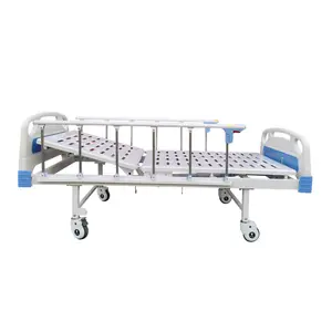 YFC161L 1 crank single cranks second hand flat cheap foldable medical equipments hospital bed