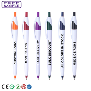 Custom Promotional Very Cheap Orange Logo Ball <b>Pen</b> with Print Logo for 1.0 mm Plastic Writing Width Stock Styles <b>Gift</b> Low Price - Product Image 1
