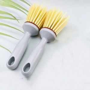 Handy <b>Small</b> Plastic PP Multipurpose Basin Kitchen <b>Sink</b> Dirt Cleaning Brush Scrubber for Effective Cleaning - Product Image 4
