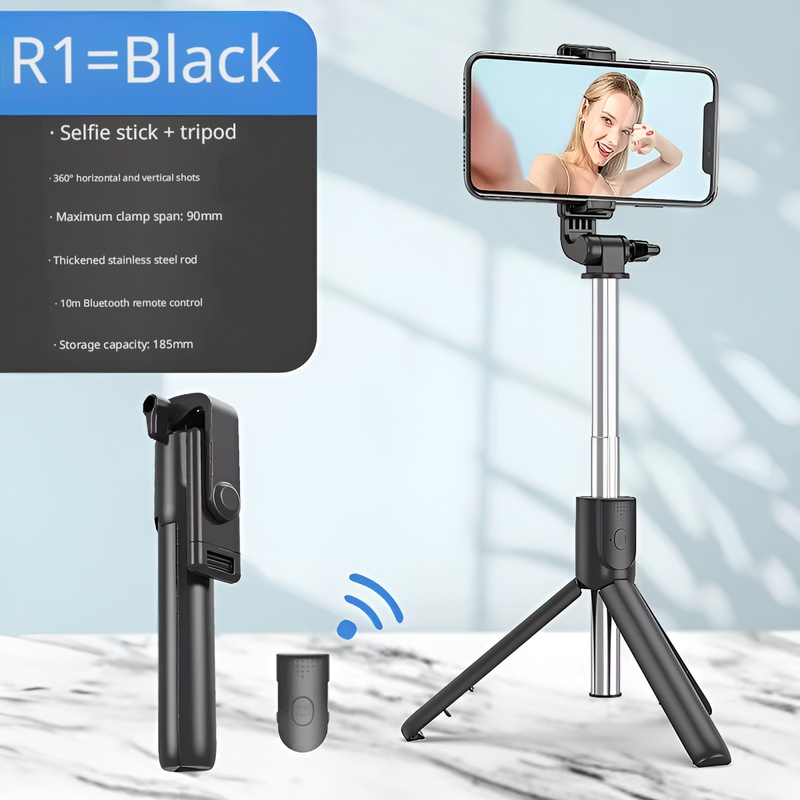 Perche à selfie R1-0,7m noire