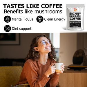 OEM ODM Skinny Mushroom Coffee Powder with Sodium Turmeric Powder Natural Herbal Dietary <b>Supplements</b> Energize <b>Your</b> Day Powder - Product Image 6