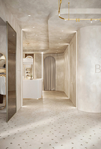 Luxury Marble Top Hair Salon Shop Fitting One Stop Solution with 3D Layout Design - Product Image 4