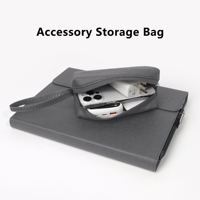 Conçu pour Microsoft Surface Pro 11/10/9 Case Stand Hand & Pen Holder Compatible avec Type Cover Keyboard Protective Cover