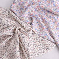 Tissu 100% rayonne florale, viscose challis tissée imprimée pour chemises, robes, blouses, jupes et vêtements