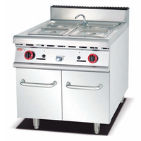 Cuisinière à pâtes au gaz Wiberda, armoire verticale, acier inoxydable, usage intensif, grande capacité, 2200W, garantie 1 an, professionnelle