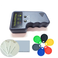 Lector/Grabador/Clonador de Etiquetas RFID Portátil, Copiador/Duplicador de Tarjetas de PVC de 125kHz, Hecho de Plástico y ABS