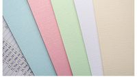 Fancy Cardstock180 gsm A4 A3 12 pouces 787*1092mm couleur lin motif papier texturé en relief pour couverture de dictionnaire/carte de visite