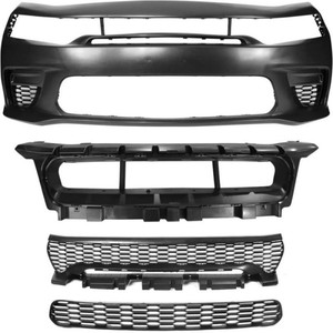 Pare-chocs avant <span class=keywords><strong>Dodge</strong></span> <span class=keywords><strong>Charger</strong></span> SRT, vente chaude, Hellcat WideBody, pare-chocs avant et arrière, élargisseurs de passage de roue, kit carrosserie pour <span class=keywords><strong>Charger</strong></span> 2015-2022 - Product Image 2