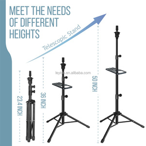 Support de perruque professionnel AliLeader, trépied réglable pour tête de mannequin, avec plateau à outils pour la fabrication de perruques et le coiffage - Product Image 3