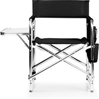 Hitree Direktvertrieb Moderner Aluminium-Legierung Outdoor Klappstuhl Campingstuhl Picknick-Angelbank für Park und Hotel