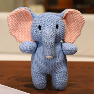 25 cm 20 <span class=keywords><strong>animaux</strong></span> en peluche tricotés différents, zoo, forêt, <span class=keywords><strong>ferme</strong></span>, <span class=keywords><strong>animaux</strong></span> marins, crochet, éléphant, lapin, dinosaure, <span class=keywords><strong>animaux</strong></span> - Product Image 2