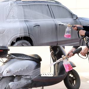 Kit de pistola de espuma eléctrica para lavadora de coche, <span class=keywords><strong>limpiador</strong></span> de alta presión de 1000W con boquilla ajustable, Cañón de espuma para limpieza de coche - Product Image 6