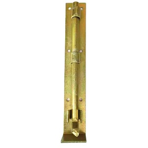 Heavy-Duty Wrought Iron Gate Horizontal Bolts Thickened Iron <b>Door</b> Latches <b>Hangers</b> and Noses Welded <b>Door</b> Locks - Product Image 2