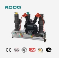 Interruptor de vacío eléctrico trifásico de alta tensión para exteriores, 33kV, 630A, 1250A, de alta capacidad de ruptura