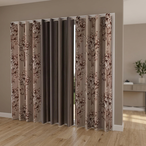 Hot Sale 100% Blackout Rope Wave Design <b>Long</b> Door Curtains | Custom Printed Home Decor Drapes Modern Luxury Style Indian - Product Image 1