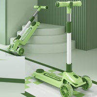 Scooter pour enfants multifonctionnel quatre-en-un 1-6 ans garçon et fille bébé planche à roulettes peut s'asseoir et pousser planche à roulettes pour les enfants