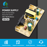 Alimentation à découpage à cadre ouvert 54W 18V 3A SMPS AC/DC sur carte PCB pour outils électriques, perceuses, amplificateurs audio – Fabricant OEM/ODM