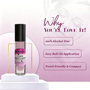 Oli Profumati QIHUADUN I Like Sweet Candy, Olio per il Corpo 10ml, Fragranza Dolce e Gourmand per Donne, Formato <span class=keywords><strong>da</strong></span> Viaggio - Product Image 4
