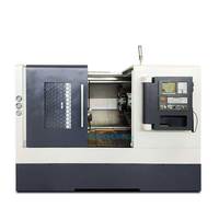 Torno CNC de Cama Inclinada TCK630 Chino de Alta Resistencia y Alta Velocidad con Controlador Fanuc