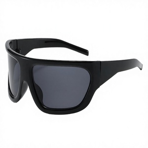 2026 Trendy Vintage <b>Square</b> Full Rim PC <b>Frame</b> Sunglasses Mirror Acrylic Lenses Comfortable Double Bridge Design UV400 Protection - Product Image 2