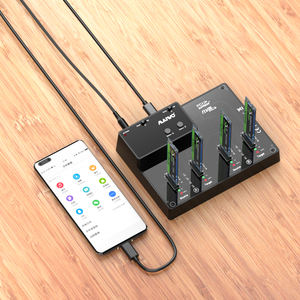 4托架工具免费USB 3.<span class=keywords><strong>2</strong></span> Gen2 NVMe M.<span class=keywords><strong>2</strong></span>固态硬盘坞站克隆复印机10Gbps固态硬盘坞站计算机硬件 - Product Image 3