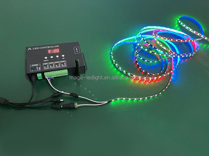 H807sb Wifi App Sd Kaart Programmeerbaar 5V 12V 24V 4096 Pixel 8208 2815 2811 1903 2812 Dmx Led Build Droom Verlichting Led <span class=keywords><strong>Controller</strong></span> - Product Image 4