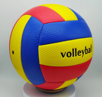 Ballon de volley-ball de plage taille 5 avec logo personnalisé, en cuir PU souple, pour matchs en extérieur sur sable, vente en gros