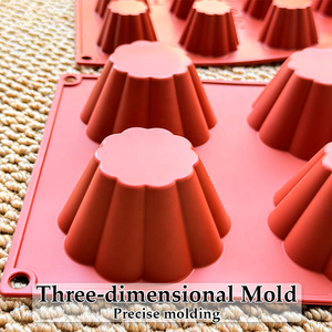 Moules à gâteaux en <span class=keywords><strong>silicone</strong></span> pour mousse au chocolat, multi-spécifications, écologiques, de qualité alimentaire, design français, Keluli, outils à gâteaux personnalisables - Product Image 5