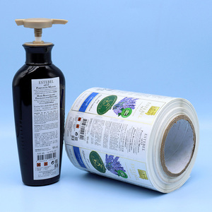 Customized Shower Gel Plastic Bottle Self-adhesive <b>Label</b> Printing Daily Necessities Outer <b>Packaging</b> Sticker - Product Image 2