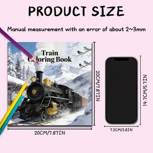 Cuaderno de Colorear Personalizado, MOQ Bajo, <span class=keywords><strong>Libro</strong></span> de Colorear con Diseño de Amigos Acogedores, Impresión de Libros de Colorear para Niños y Adultos, Material Escolar de Dibujo - Product Image 2