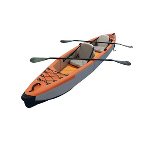 Kayak Inflable Doble de Fábrica H Source, 3.1-4m, Portátil, Plegable, para Pesca en Lagos y Ríos, para 2 Personas, Resistente al Desgaste - Product Image 3