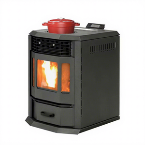 Ecological Certified Low Emission Cold Rolled Steel Pellet <b>Stove</b> Home Fast Heating Technology Modern Villas Outdoor - Product Image 2