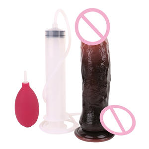 YEYIリアル男性根マニュアルアナルクリーナーディルド潮吹きソフト吸引カップオナニーセックスおもちゃクライマックス用 - Product Image 5