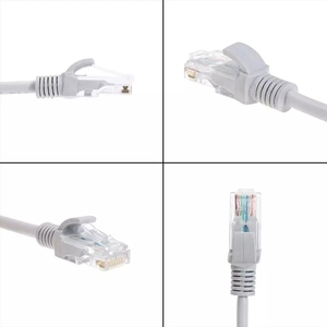 1m-30m Cat6 UTP <span class=keywords><strong>Cable</strong></span> RJ45 LAN Network <span class=keywords><strong>Ethernet</strong></span> Router <span class=keywords><strong>Switch</strong></span> Patch Cord 3ft-100ft Copper 268AWG PVC - Product Image 3