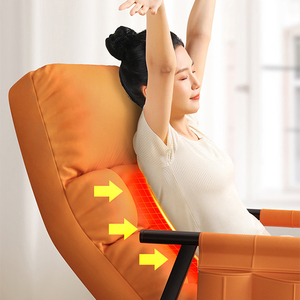 Chaise longue multifonctionnelle intelligente pour adultes personnes âgées pour la sieste Relaxation Balcon Fauteuil de massage inclinable électrique - Product Image 4