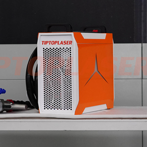 Máquina de <span class=keywords><strong>Limpieza</strong></span> Láser de Pulso Refrigerada por Aire de Doble Pantalla Superior de 300W con Eliminación de Óxido para Tuberías de Cobre y Latón, Funcionamiento Continuo - Product Image 1