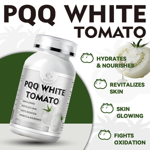 Comprimés de tomate blanche DUOZI PQQ, 60 unités, complément alimentaire antioxydant éclaircissant pour la peau, complément alimentaire naturel - Product Image 2